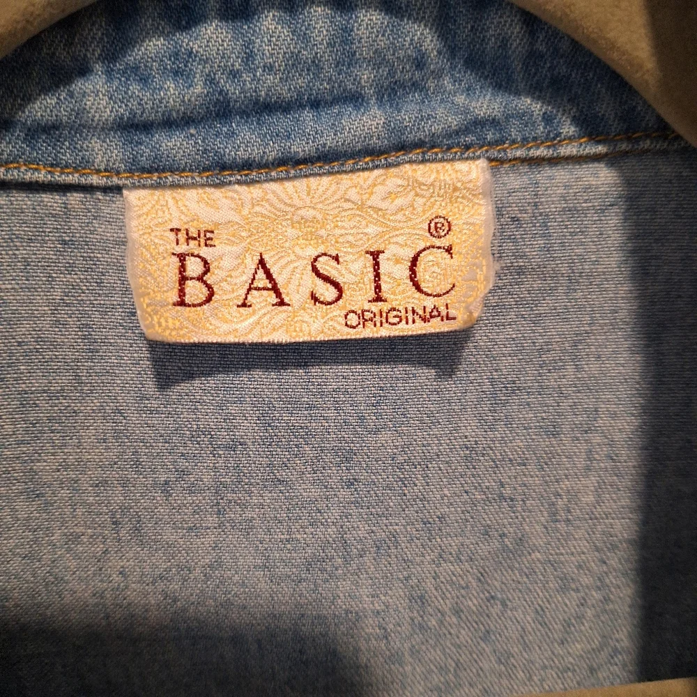 Vintage Denim Bedazzled Button Down - Picture 5 of 9